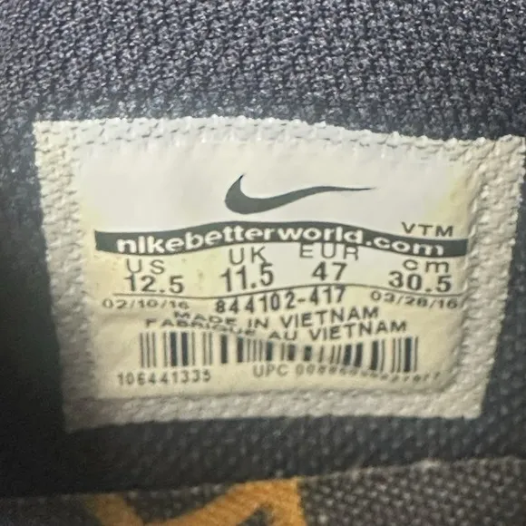 Size 12.5 - Nike Train Speed 4 Michigan Wolverines UofM