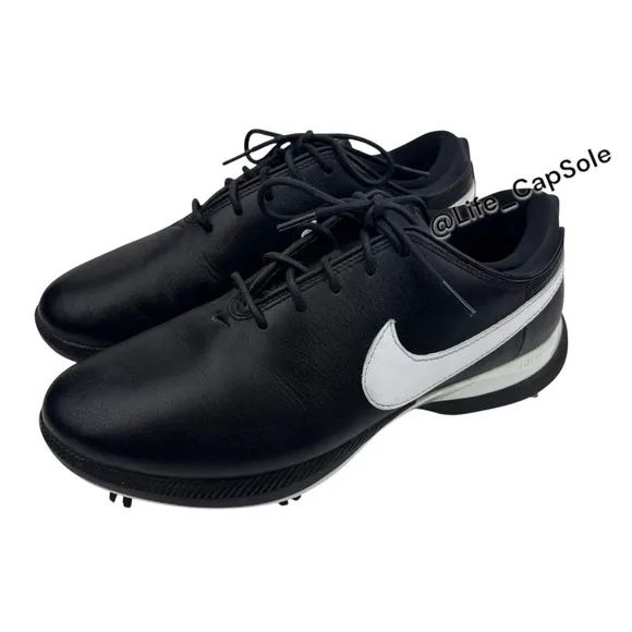 Size 3.5 Nike Golf Air Zoom Victory Tour 2 Mens Shoes Black White New DJ6569-001