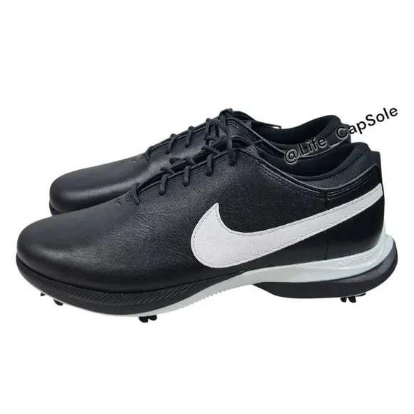 Size 3.5 Nike Golf Air Zoom Victory Tour 2 Mens Shoes Black White New DJ6569-001