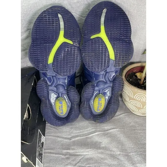 Size 8 - Nike LeBron 19 (XIX) Fast Food -‎ Dutch Blue High Top