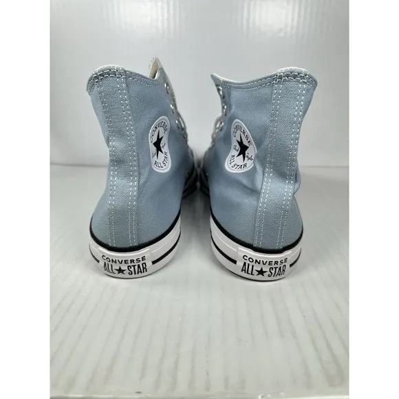 Size 9.5 Converse Chuck Taylor All Star High Top Sneakers Blue Mens A08579F NEW