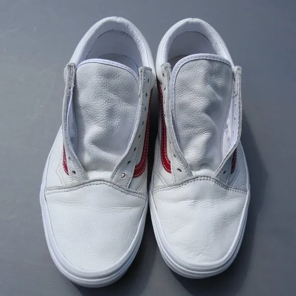 SIZE 9.5 MEN'S / WOM'S 11. Vans Old Skool Skate leather sneakers shoes.