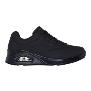 Skechers WOMEN'S Work Relaxed Fit: Uno SR Workwear Shoes 108021 Black