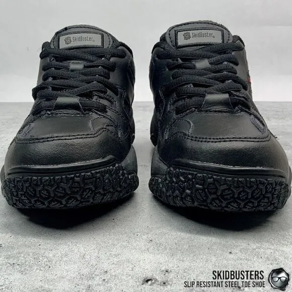 SKIDBUSTER WOMEN’S SLIP RESISTANT ATHLETIC WORK SHOES 5055 IN BLACK SIZE 5.5 NEW