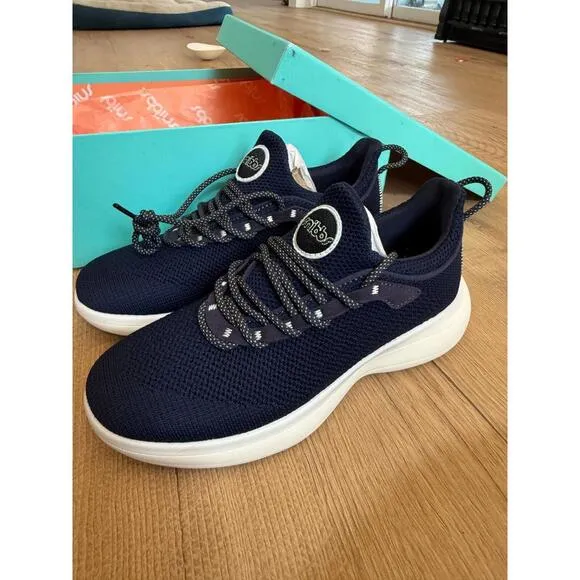 Snibbs Orbit Maritime Blue Shoes Professional Slip Resistant Unisex 5.5/7