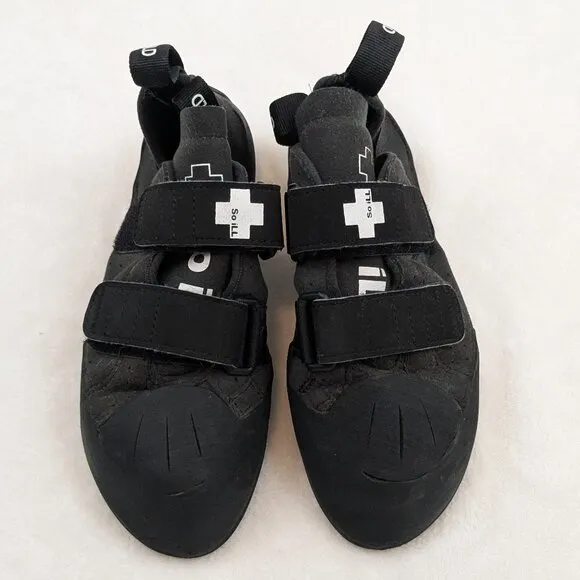 So iLL Climbing Bouldering Shoes black velcro