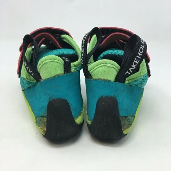 So Ill Women's Shoes Multicolor Size 4.5 Runner LV Climbing Downturned Toe Flaw