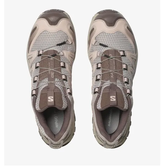 Solomon XA Pro 3D Seasonal Sneaker in Silver Cloud, Iron, Hushed Violet Size 5.5