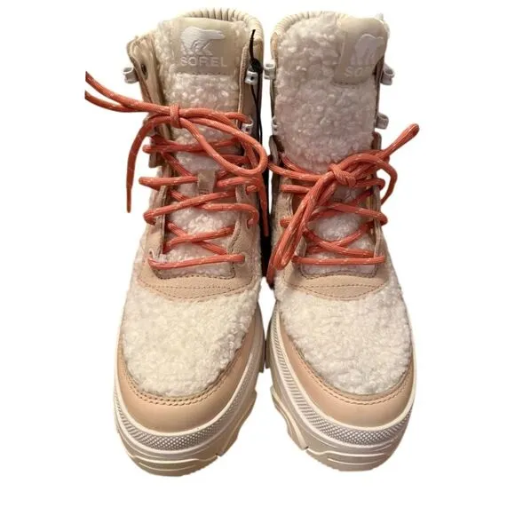 SOREL Brex Cozy Lace Up Womens‎ Boots Size 6