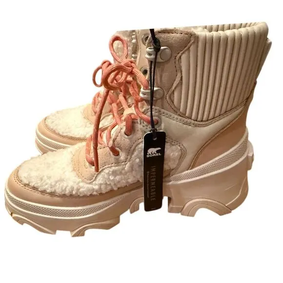 SOREL Brex Cozy Lace Up Womens‎ Boots Size 6