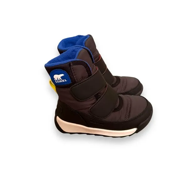 Sorel Children's Whitney II Strap Hook &amp; Loop Snow Boots Sz‎ 8 Toddlers'