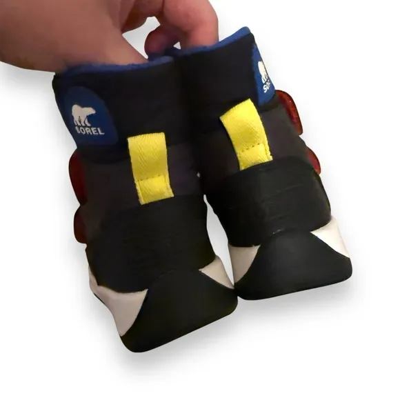 Sorel Children's Whitney II Strap Hook &amp; Loop Snow Boots Sz‎ 8 Toddlers'