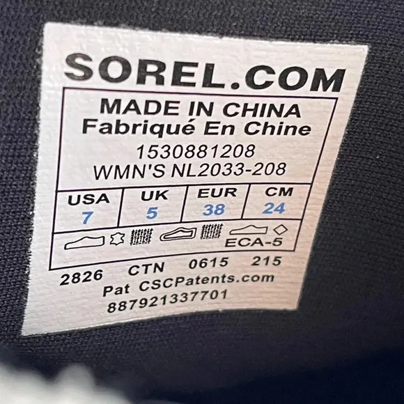 Sorel Conquest Carly II Boots size 7