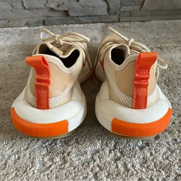 Sorel Explorer Defy Low Top Sneakers Tennis Shoes Ceramic Chalk Orange Cream