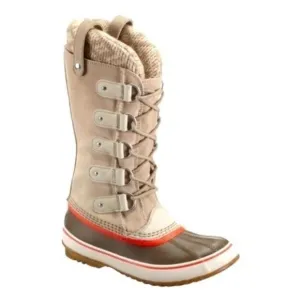 Sorel Joan of Arctic Knit Winter Waterproof Snow Boots  Women Sz 8