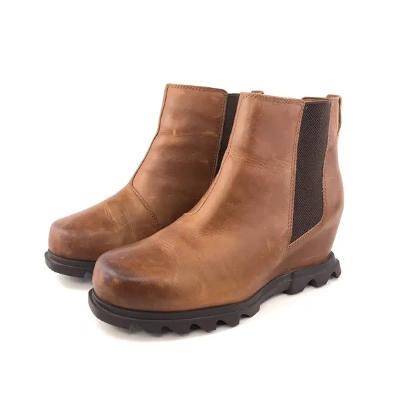Sorel Joan of Arctic Wedge III Chelsea Ankle Boots 10 Wide