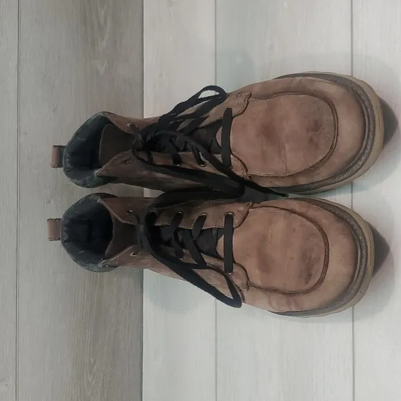 Sorel Mens Madson moc toe Leather High Top Sneakers Boots shoes sz 12