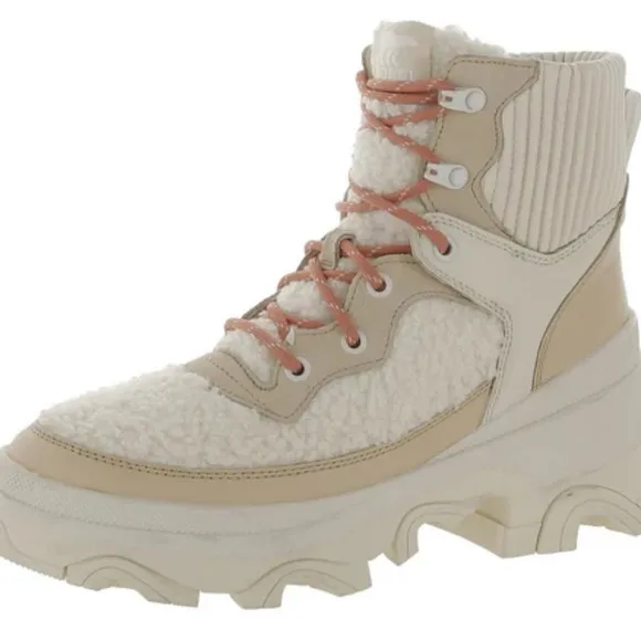 SOREL NWT Brex Women’s Winter Boots Cozy Lace Waterproof size 8.5M ski trip