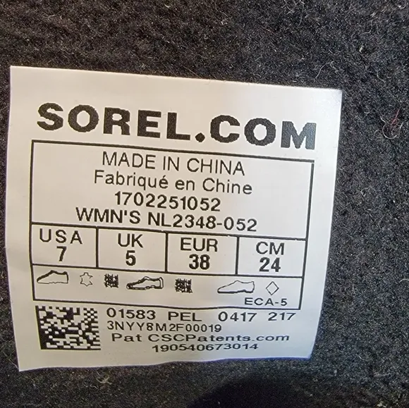 Sorel Slimpack ll short lace up boots