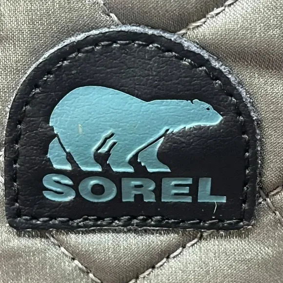 Sorel Tofino Organza Quarry Cloudburst Waterproof Winter Snow Boots Women Size 7