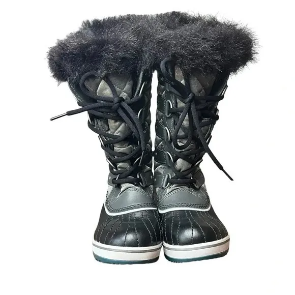Sorel Tofino Organza Quarry Cloudburst Waterproof Winter Snow Boots Women Size 7