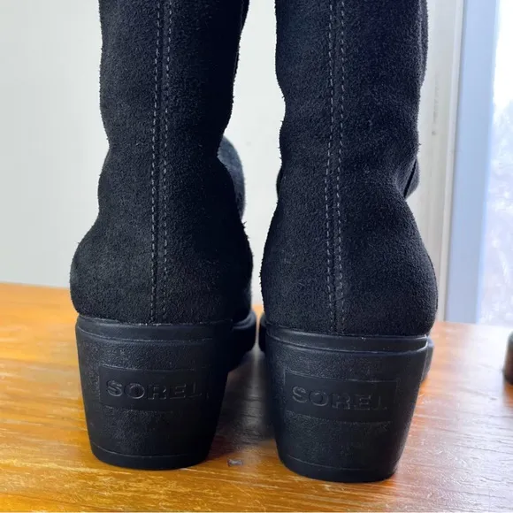 Sorel Toronto Mid Waterproof Suede Wedge Boots