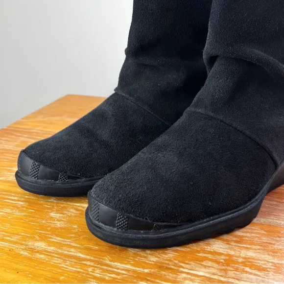 Sorel Toronto Mid Waterproof Suede Wedge Boots