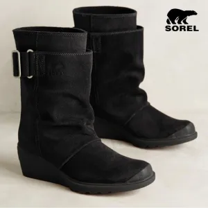 Sorel Toronto Mid Waterproof Suede Wedge Boots