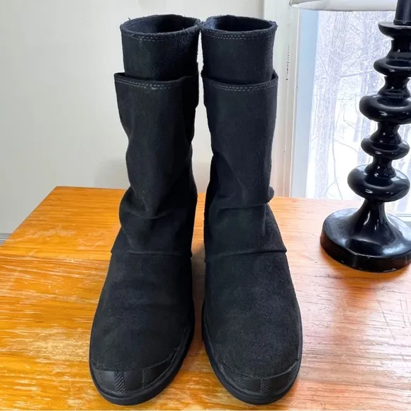 Sorel Toronto Mid Waterproof Suede Wedge Boots