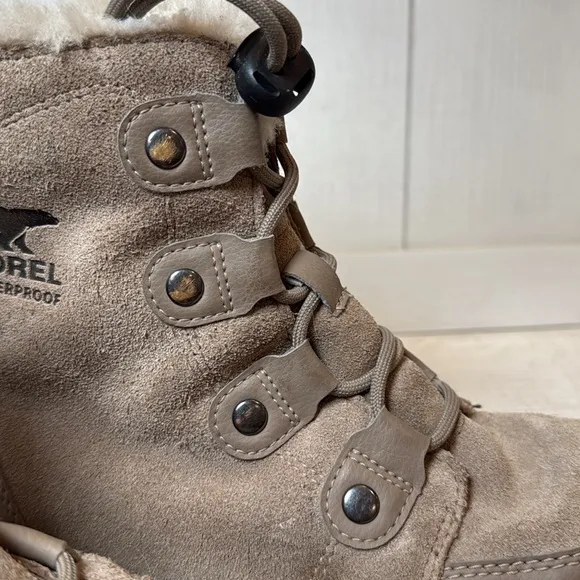 Sorel Unisex Kids Whitney II Suede Boots Size 4