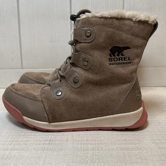 Sorel Unisex Kids Whitney II Suede Boots Size 4