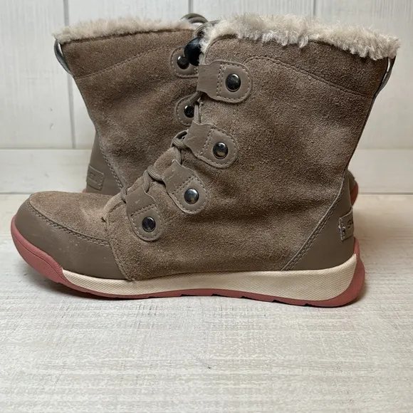 Sorel Unisex Kids Whitney II Suede Boots Size 4