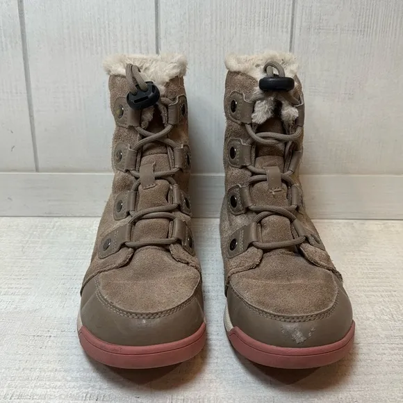 Sorel Unisex Kids Whitney II Suede Boots Size 4