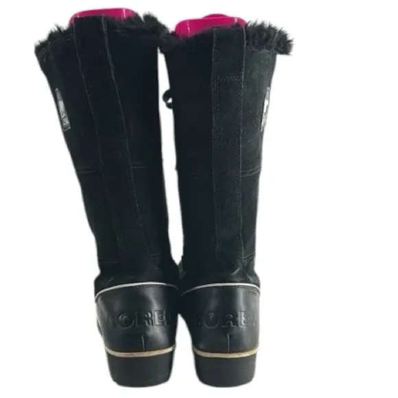 Sorel Winter Boots Tivoli High faux fur warm Suede ski mountains cabin sz 11