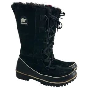 Sorel Winter Boots Tivoli High faux fur warm Suede ski mountains cabin sz 11
