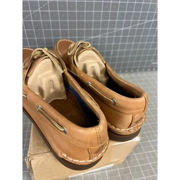 Sperry Men's Authentic Original A/O Boat Shoe Sahara Size 12 US 46 EU Leather Ca