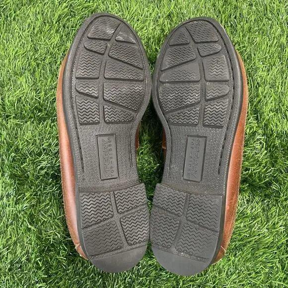 Sperry Top Sider Men's Sz 12M Brown Leather Tassel Loafer Boat‎ Shoes 0673418