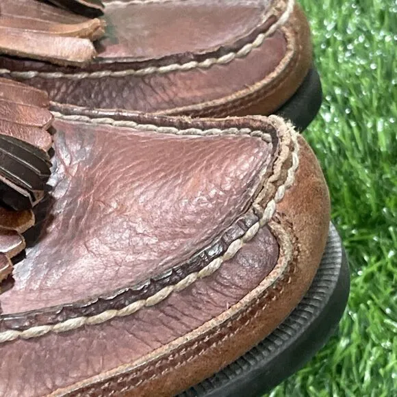 Sperry Top Sider Men's Sz 12M Brown Leather Tassel Loafer Boat‎ Shoes 0673418