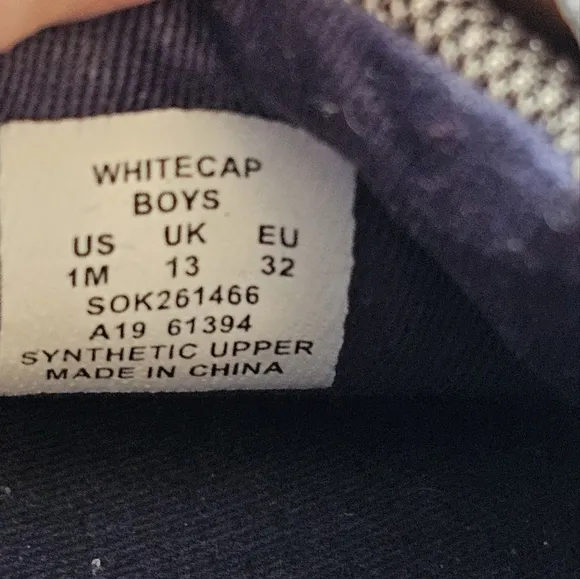 Sperry Topsider Whitecap Boat Shoes Deck Shoes Tan Brown Boy's/Kid's Size 1 NEW