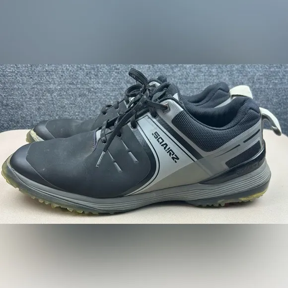 Sqairz Speed Mens Size 13 Golf Shoes Gray Black