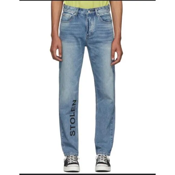 Stolen Girlfriends Club Blue Smith Stamp Jeans 30x30