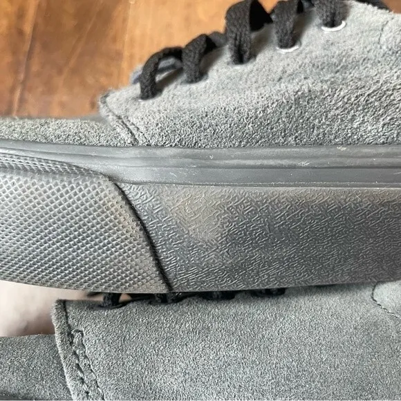 Straye Fairfax Carbon Suede Lo Top Skate Shoes, size 8
