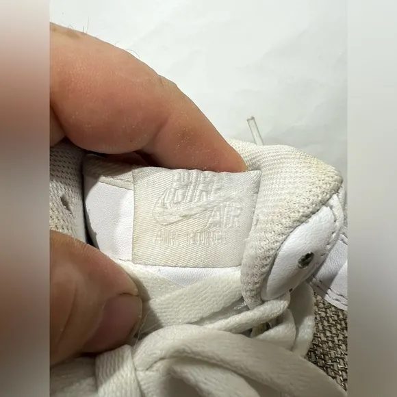 Super Cute Youth Size 5.5 - Nike Air Force 1 LE Mid Triple White