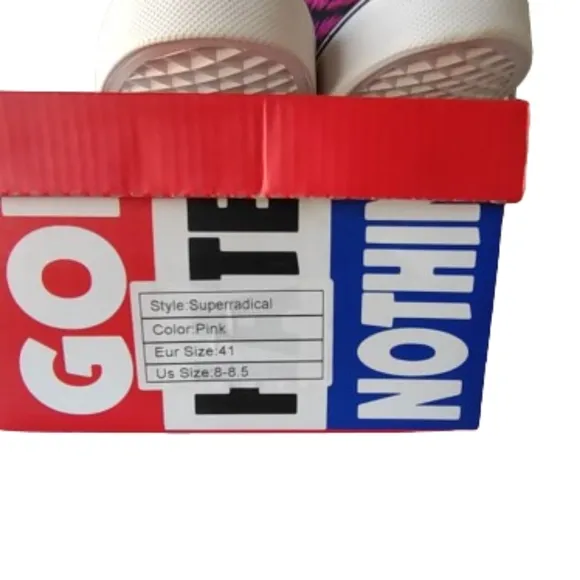 Super radical God Hates Nothing Mens Skate Shoes Size 8