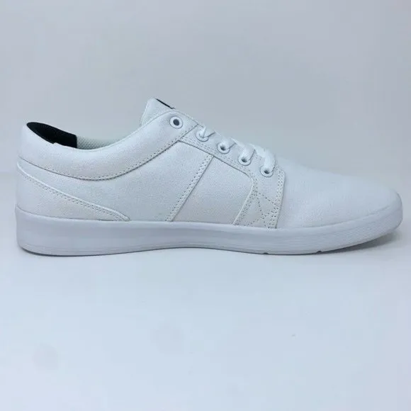 Supra Mens Ineto Skate Shoes White 08054-101 New