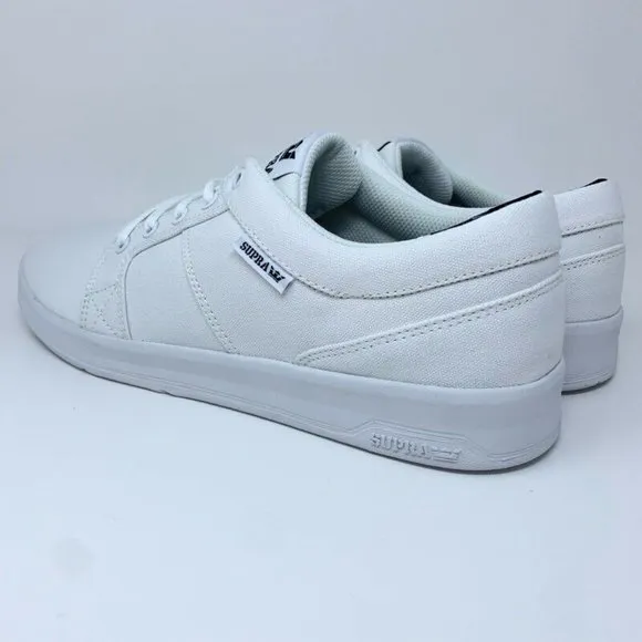 Supra Mens Ineto Skate Shoes White 08054-101 New