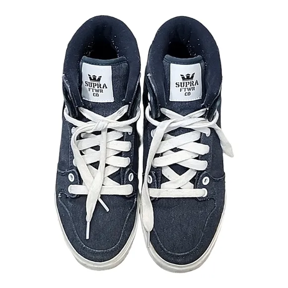 Supra men's vaider high top shoes size 9