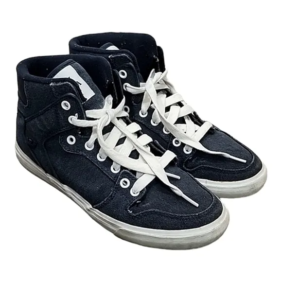 Supra men's vaider high top shoes size 9