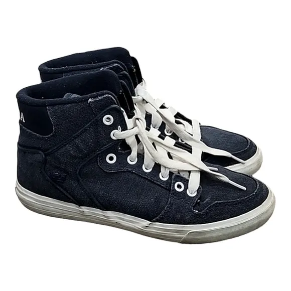 Supra men's vaider high top shoes size 9