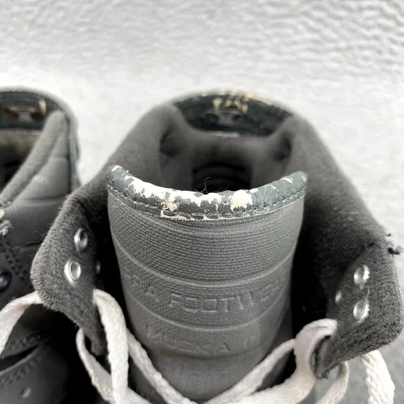 Supra Muska 001 Shoe Men's 9 Gray Sky Top High‎ Skater Workwear Utility Sneaker